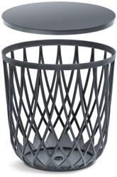Prosperplast Uniqubo Multifunkciós Tárolókosár Antracit 45 cm (PPP-IKUB55TP-S433)