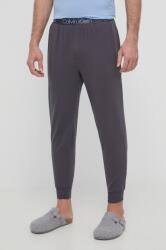 Calvin Klein nadrág otthoni viseletre szürke, sima - szürke XL - answear - 18 990 Ft