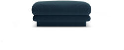 Micadoni Puf Torino cu tapiterie din tesatura structurala, albastru marin (MIC_POUF_211_F1_TORINO4)