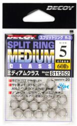Decoy Kulcskarika Split Ring Decoy R-3medium Class Silver 4 50lbs (811245)