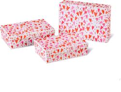  BSB ajándékdoboz (24x16, 5x7 cm) Red Hearts (4) (952-065/1)