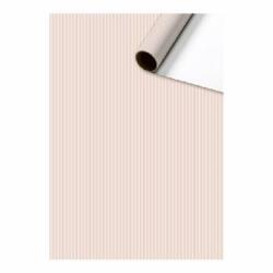 Stewo tekercses csomagolópapír (70x200 cm) fényes púder, anyagában csíkos, Paro (5) (2528996526)