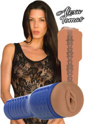 Private - Alexa Tomas műpunci (natúr-kék) - szexshop