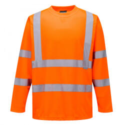 Portwest Hi-Vis hosszú ujjú póló (narancs M) (S178ORRM)