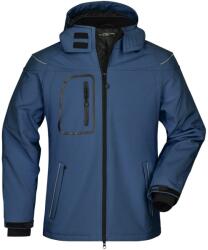 James & Nicholson (Daiber) Férfi téli softshell kabát JN1000 - Sötétkék | XXXXXL (1-JN1000-1782972064-953)