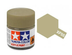 Tamiya Color XF-55 Flat Deck Tan (világosbarna) 10ml