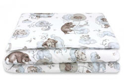  Baby Shop ágynemű huzat 90*120cm - Felhőn alvó állatok kék