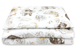  Baby Shop ágynemű huzat 90*120cm - Felhőn alvó állatok bézs