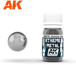 AK Interactive Xtreme Metal rozsdamentes acél 30ml