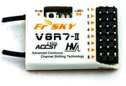 FrSky : Vevő FrSky V8R7-II 7CH 2.4GHz (HV)