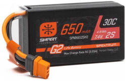 Spektrum Smart G2 LiPo 7.4V 650mAh HC 30C IC2