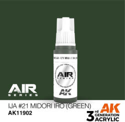 AK Interactive IJA no21 Midori iro (Zöld) 17ml