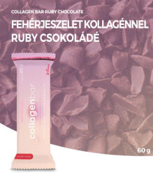 Nutriversum Collagen Bar | Fehérjeszelet kollagénnel | ruby csokoládé | 60 g - hempcsepp