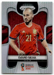 Panini 2018 Panini Prizm World Cup Prizms Silver #201 David Silva
