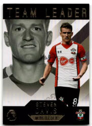 Topps 2017-18 Topps English Premier League Gold #194 Steven Davis LEADER