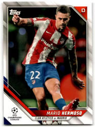 Topps 2021-22 Topps UEFA Champions League #63 Mario Hermoso