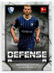  2021-22 Topps Bundesliga Defense Fortresses #DFML Maxim Leitsch