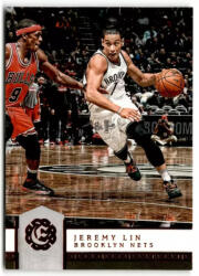 Panini 2016-17 Panini Excalibur #14 Jeremy Lin - sportkartyabolt