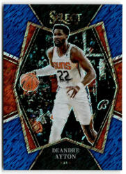 Panini 2021-22 Select Prizms Blue Shimmer #138 Deandre Ayton