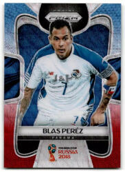 Panini 2018 Panini Prizm World Cup Prizms Red and Blue Wave #217 Blas Perez