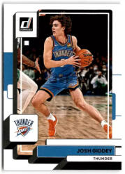 Panini 2022-23 Donruss #102 Josh Giddey