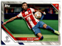 Topps 2021-22 Topps UEFA Champions League #47 Renan Lodi