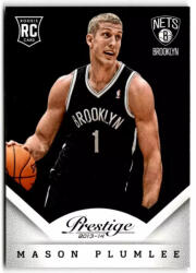 Panini 2013-14 Prestige #182 Mason Plumlee RC