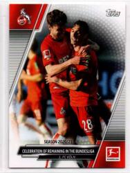 2021-22 Topps Bundesliga #185 1. FC KÖLN