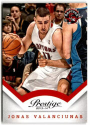 Panini 2013-14 Prestige #50 Jonas Valanciunas