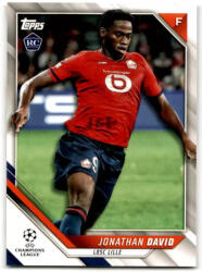 Topps 2021-22 Topps UEFA Champions League #176 Jonathan David