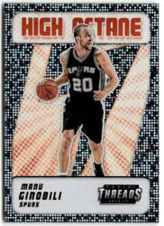 Panini 2016-17 Panini Threads High Octane Century Proof Dazzle #5 Manu Ginobili