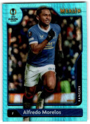 Topps 2021-22 Merlin UEFA Champions League Aqua Prism Refractors #108 Alfredo Morelos