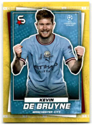 Topps 2022-23 Superstars Yellow #4 Kevin De Bruyne