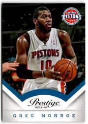 Panini 2013-14 Prestige #148 Greg Monroe