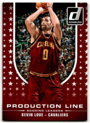 Panini 2014-15 Donruss Production Line Scoring #4 Kevin Love