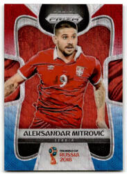 Panini 2018 Panini Prizm World Cup Prizms Red and Blue Wave #185 Aleksandar Mitrovic