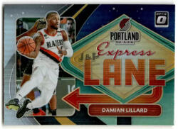 Panini 2020-21 Donruss Optic Express Lane Holo #8 Damian Lillard