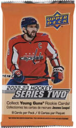 Upper Deck 2022-23 Upper Deck Series 2 Hockey BLASTER Pack hokis kártya csomag