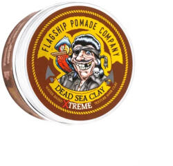 Flagship Pomade Flagship Dead Sea Clay Xtreme Hair Clay Pomade - erős tartás, matt hatás, Holt-tengeri agyaggal 96 g (flag-deadsea)