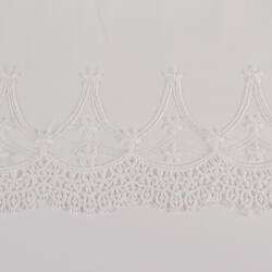 Takoy Tüll csipkével fehér színű