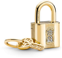 PANDORA Shine Lakat és kulcs függő charm