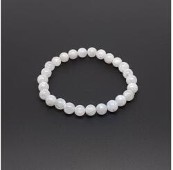 R. M. ékszer Holdkő fehér golyó karkötő 7-8mm (058188)