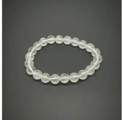 R. M. ékszer Hegyikristály natural golyó karkötő 8-9mm (059861)