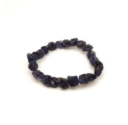 R. M. ékszer Iolit nyers karkötő (059857)