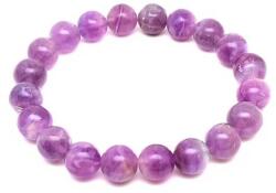 R. M. ékszer Fluorit lila golyó karkötő 10-11mm (059845)