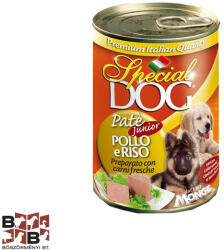 Special Dog konzerv puppy csirke-rizs 400 gr (8009470001069)
