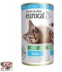 EUROCAT cicakonzerv 415g hallal (BBT166)