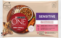 Nestlé Purina ONE Mini/small Sensitive salmon 4x85 g (BBT5644)