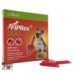 Fiprex rácsepegtető oldat kutyáknak 1x S (BBT143)