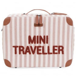 Childhome Valiza pentru copii Childhome Mini Traveller Nude Alb (CH-CWSCKSTNR) - caruciorcopii